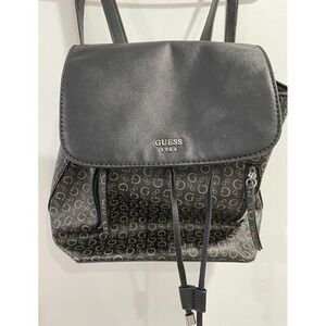 Guess Genuine Leather‎ Backpack Purse for Women: Anti-Theft RFID Designer Leath